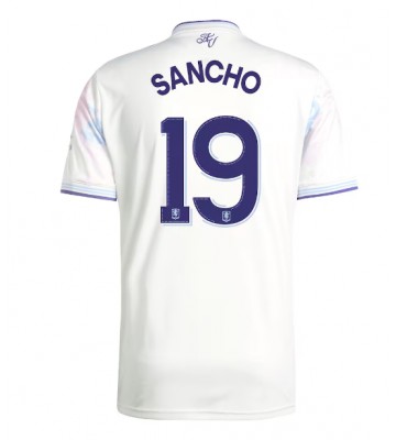 Aston Villa Jadon Sancho #19 Tredje trøje 2025-26 Kort ærmer